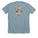 Divination&nbsp;, a Heather Blue Lagoon Premium Unisex Tee (back-view)
