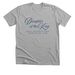Daughter of the King, a Athletic Heather Premium Unisex Tee