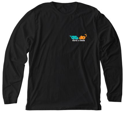 Pride T-Shirt, a Solid Black Blend Premium Long Sleeve Tee