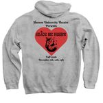 Cast Shirt Alice by Heart, a Sport Grey Pullover Hoodie (back-view)