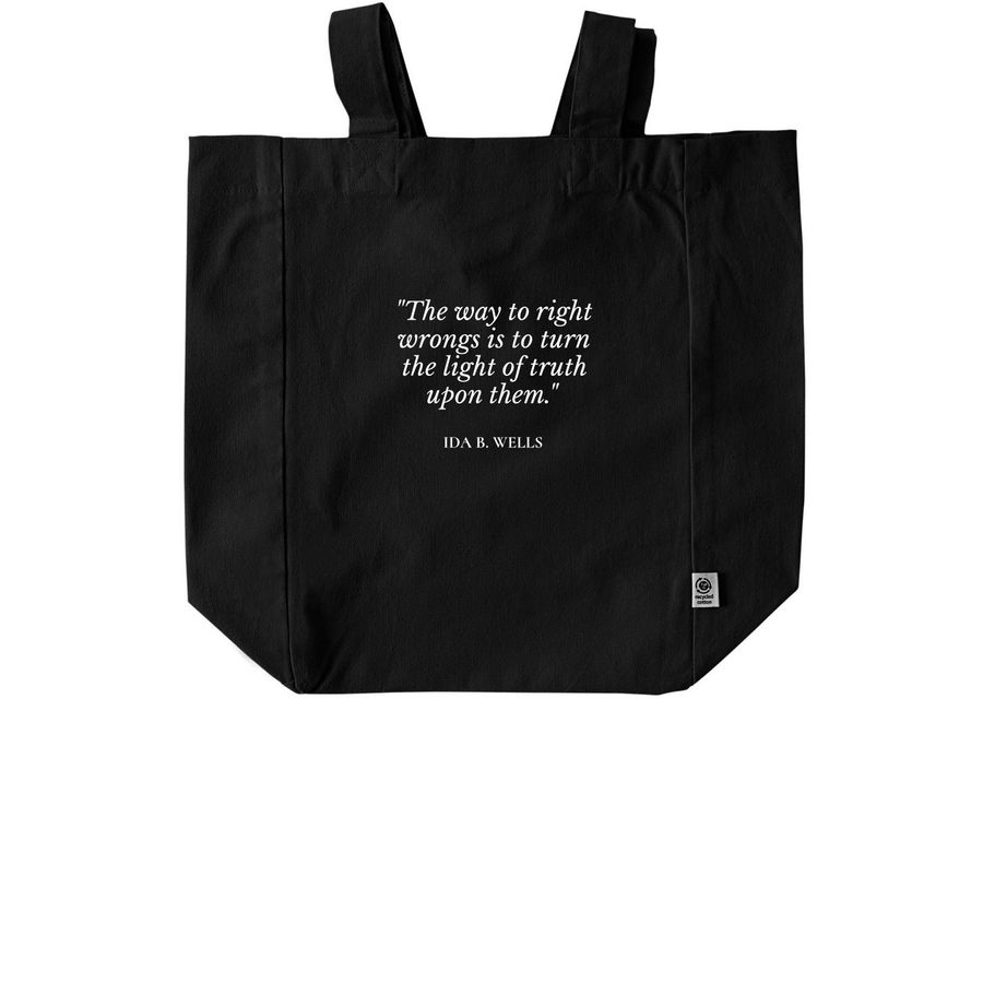LCRP Bags, a Black Recycled Cotton Tote Bag
