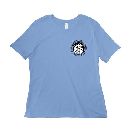 DCNC Mt. Shasta Road Trial apparel, a Carolina Blue Women?s Relaxed Cotton Tee