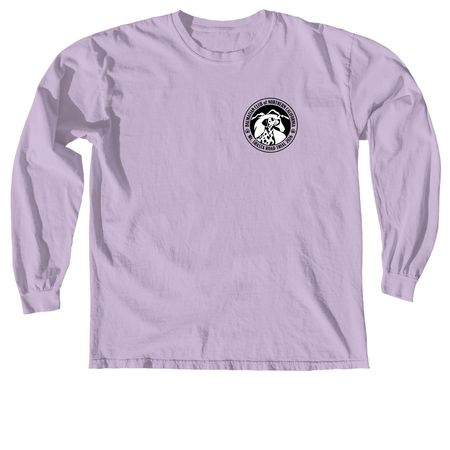 DCNC Mt. Shasta Road Trial apparel, a Orchid Comfort Colors Long Sleeve Tee