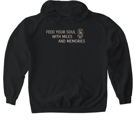 Fuel For the Soul&nbsp;, a Black Gildan Softstyle Pullover Hoodie