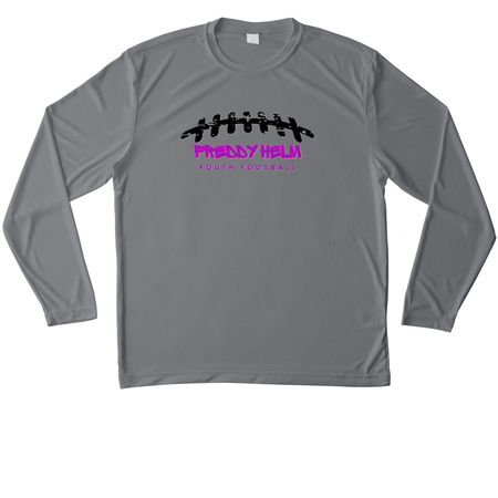 NEW FHYFL&nbsp;, a Grey Concrete Unisex Performance Long Sleeve Tee