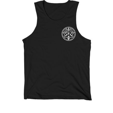 The Squozen One, a Black Premium Cotton Tank