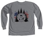OGI 2026 Trial&nbsp;, a Granite Comfort Colors Long Sleeve Tee (back-view)