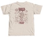 Tiger Reign, a Ivory Comfort Colors Unisex Tee (back-view)