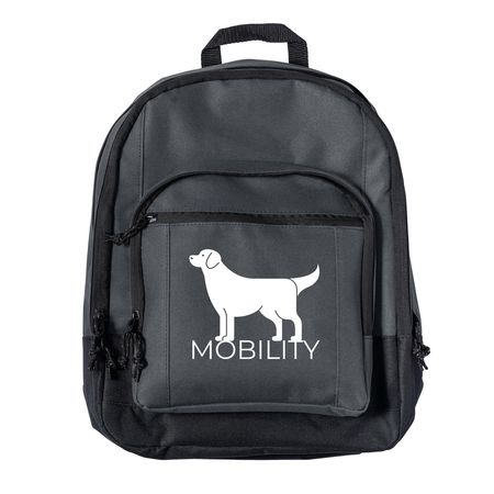 IT'S WHAT MAKE THE WORLD GO ROUND, a Dark Charcoal Everyday Backpack