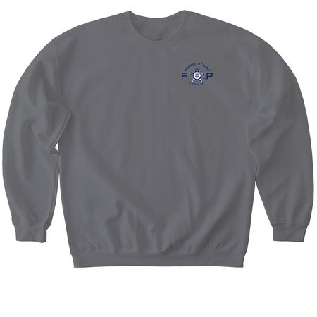 Monmouth County 121, a Charcoal Softstyle Crewneck Sweatshirt