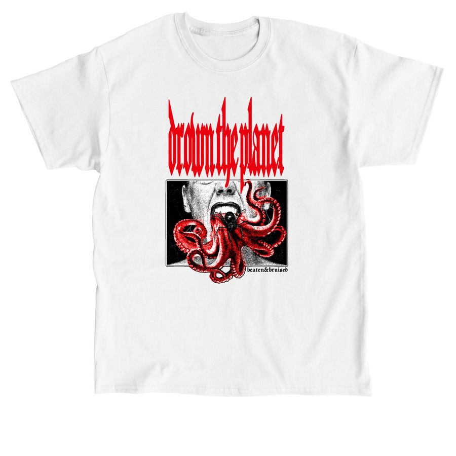 Beaten & Bruised, a White Classic Unisex Tee
