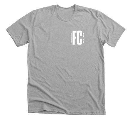 Love God Love People, a Athletic Heather Premium Unisex Tee