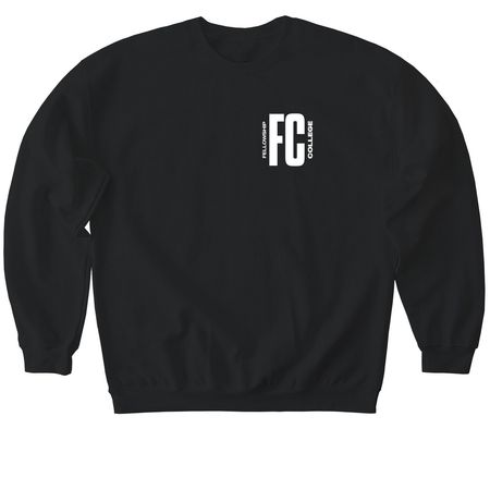 Love God Love People, a Black Softstyle Crewneck Sweatshirt