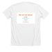 XLID98 Awareness, a Solid White Blend Premium Unisex Tee (back-view)