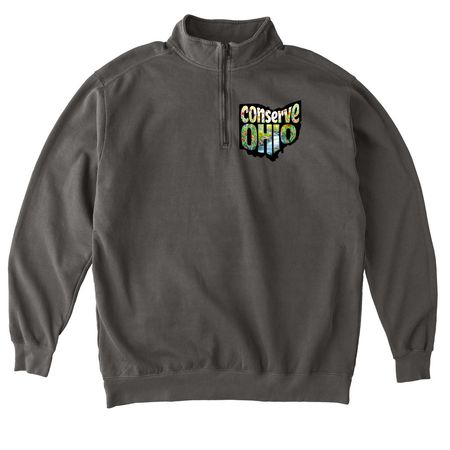 Hoodies, a Pepper Comfort Colors Quarter Zip Pullover