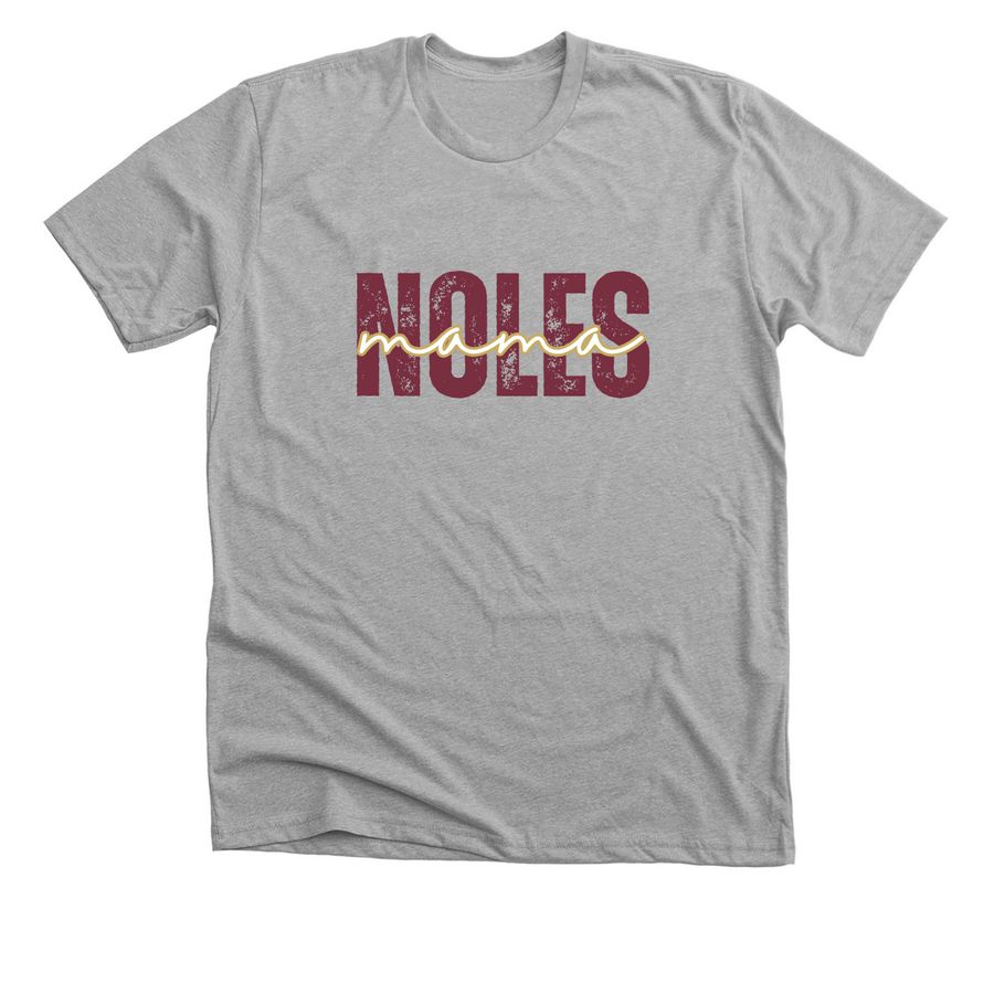 Noles Mama, a Athletic Heather Premium Unisex Tee