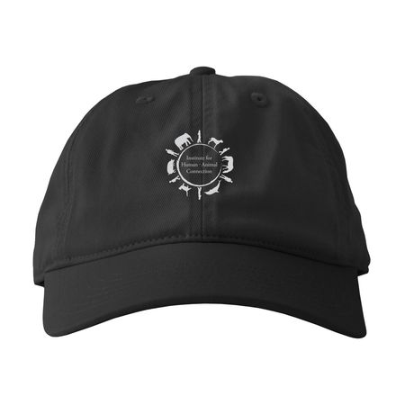 IHAC Hat, a Black Printed Eco Baseball Cap