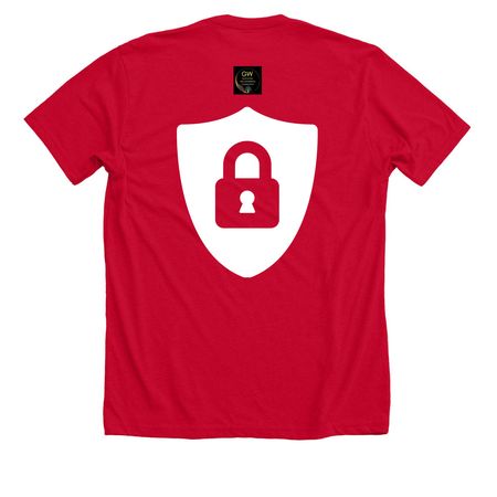 I'm Not Ordinary, a Solid Red Blend Premium Unisex Tee (back-view)