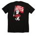 Trust in Dutch, a Solid Black Blend Premium Unisex Tee (back-view)