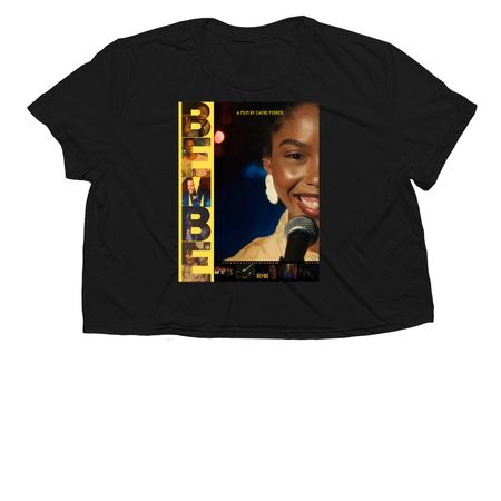 Bemb? Movie Shirts, a Black Women?s Flowy Cropped Tee