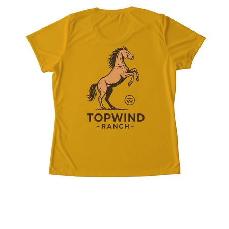 Ride the Wind&nbsp;, a Gold Women's Performance Tee