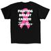 Amy's Army T-Shirt, a Black Classic Unisex Tee (back-view)