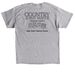 Life happens. Dogs help.&nbsp;, a Sport Grey Classic Unisex Tee (back-view)