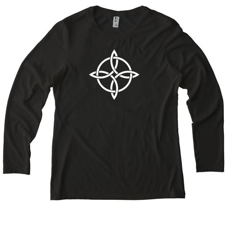 Long-Sleeve Shirts, a Space Black Allmade Eco Triblend Women?s Long Sleeve Tee