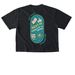 Hitchhiker's Theatre Shirts and Sweaters, a Black Comfort Colors Boxy Tee (back-view)