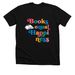 BookPop Merch!, a Solid Black Blend Premium Unisex Tee