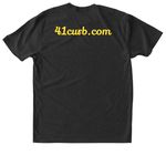 0sounz, a Vintage Black Triblend Unisex Tee (back-view)