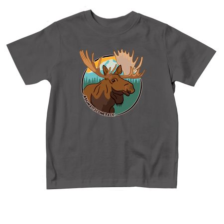 #BIGMATTSCOMEBACK, a Charcoal Toddler Tee