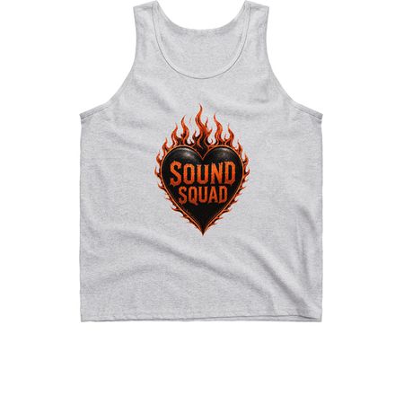 Sound????Squad 3, a Sport Grey Classic Unisex Tank Top