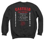 OUTLAW Season, a Black Crewneck Sweatshirt (back-view)