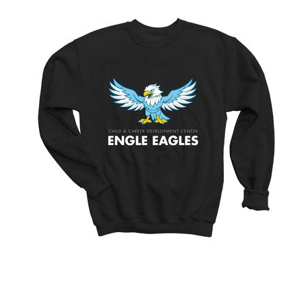 CCDC Engle - Youth Sizes, a Black Youth Crewneck Sweatshirt