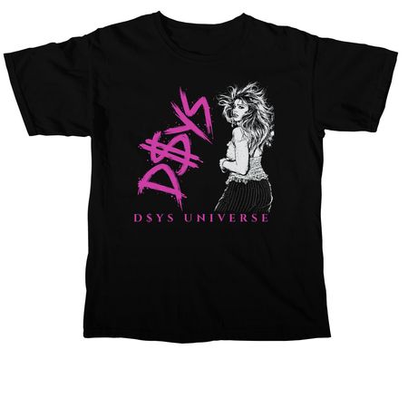 Cassiel x D$YS Universe Collection&nbsp;, a Black Comfort Colors Unisex Tee