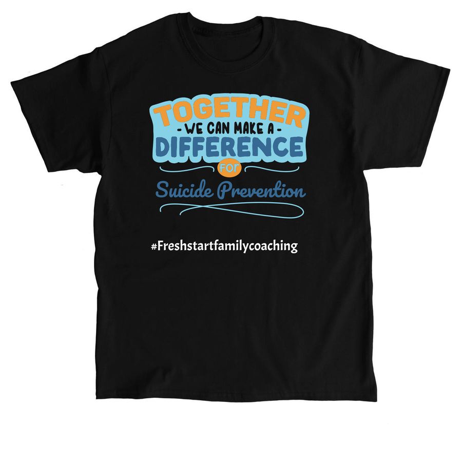 Fresh Start Out of The Darkness&nbsp;, a Black Classic Unisex Tee