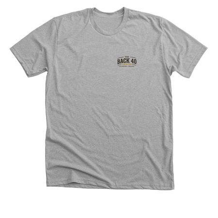 The Back 40 catalogue&nbsp;, a Athletic Heather Premium Unisex Tee
