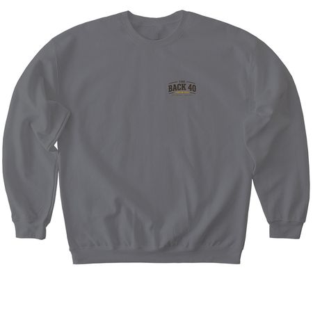 The Back 40 catalogue&nbsp;, a Charcoal Softstyle Crewneck Sweatshirt