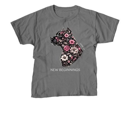 Spring 2026, a Charcoal Youth Unisex Tee