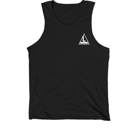 Walk In The Park, a Black Premium Cotton Tank