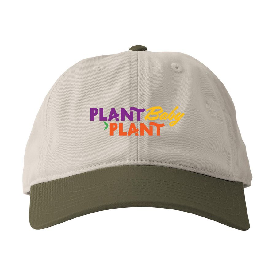 Classic Cap - Lettering, a Oyster/ Jungle Printed Eco Baseball Cap