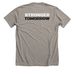 In Memory of Steve Reggio, a Heather Stone Premium Unisex Tee (back-view)