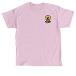 Kairos Cut-Ups // End Human Trafficking Line, a Light Pink Classic Unisex Tee (back-view)