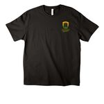 Kairos Cut-Ups // End Human Trafficking Line, a Black Unisex Heavyweight Tee (back-view)