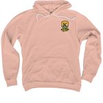 Kairos Cut-Ups // End Human Trafficking Line, a Peach Premium Pullover Hoodie (back-view)
