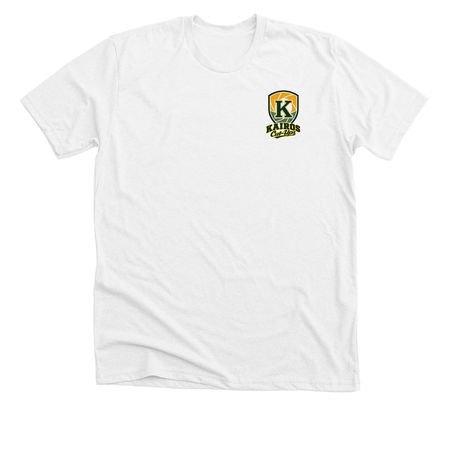 Kairos Cut-Ups // End Human Trafficking Line, a Solid White Blend Premium Unisex Tee