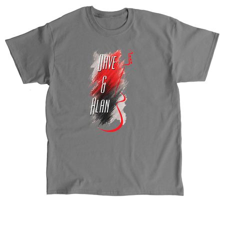Red Guitar Swatch, a Charcoal Classic Unisex Tee