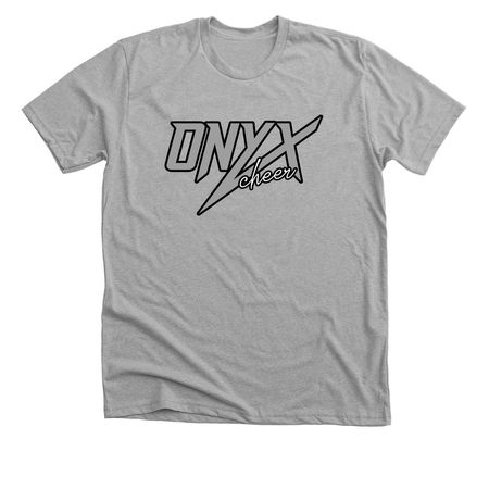Onyx Old Logo Shirts, a Athletic Heather Premium Unisex Tee