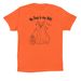 My Dog is my BOO, a Orange Premium Cotton Tee